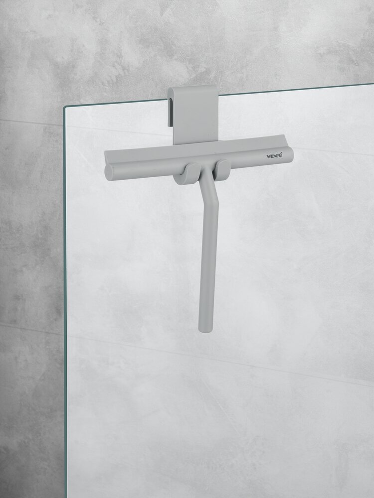 Badezimmerwischer Silikon Mod. Mola  Grau