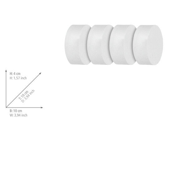 Entfeuchter Mod. Prisma Nachfüller Vanille, 4 x 500g  passend für Raumentfeuchter Prisma