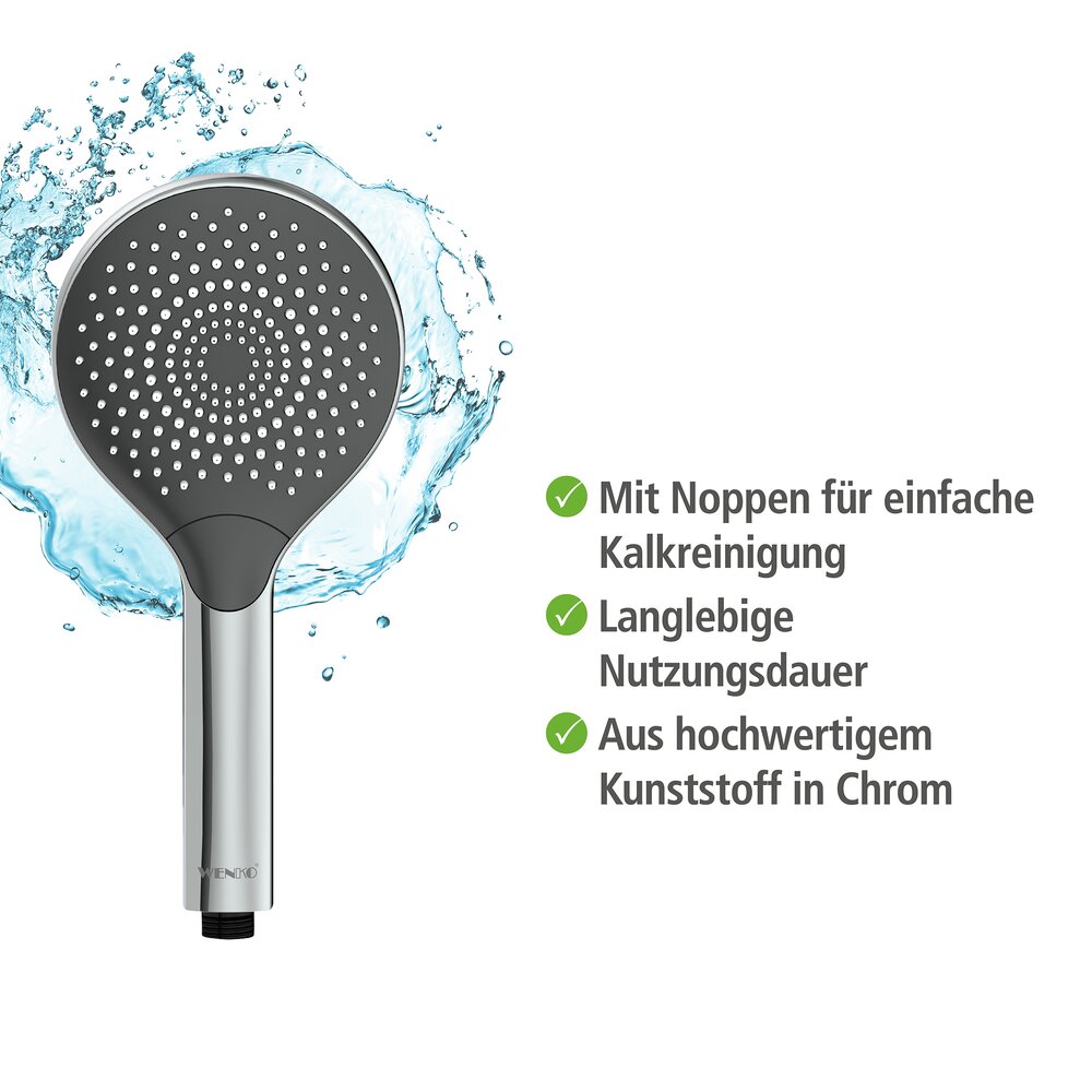 Duschkopf Chrom  Ø 12 cm