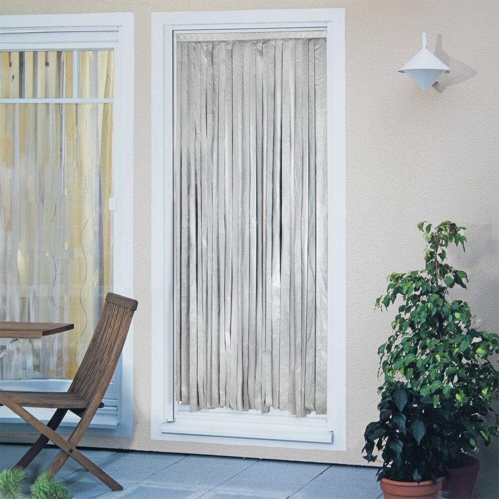 Rideau de porte Thermo 2 en 1  réduit le réchauffement des pièces intérieures