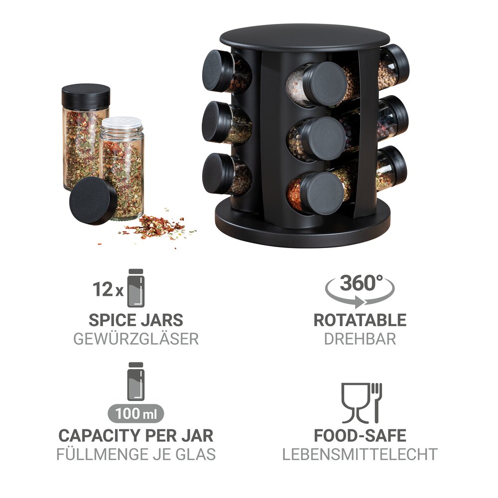 Gewürzkarussell Mod. Bruna 13tlg.  360° drehbar