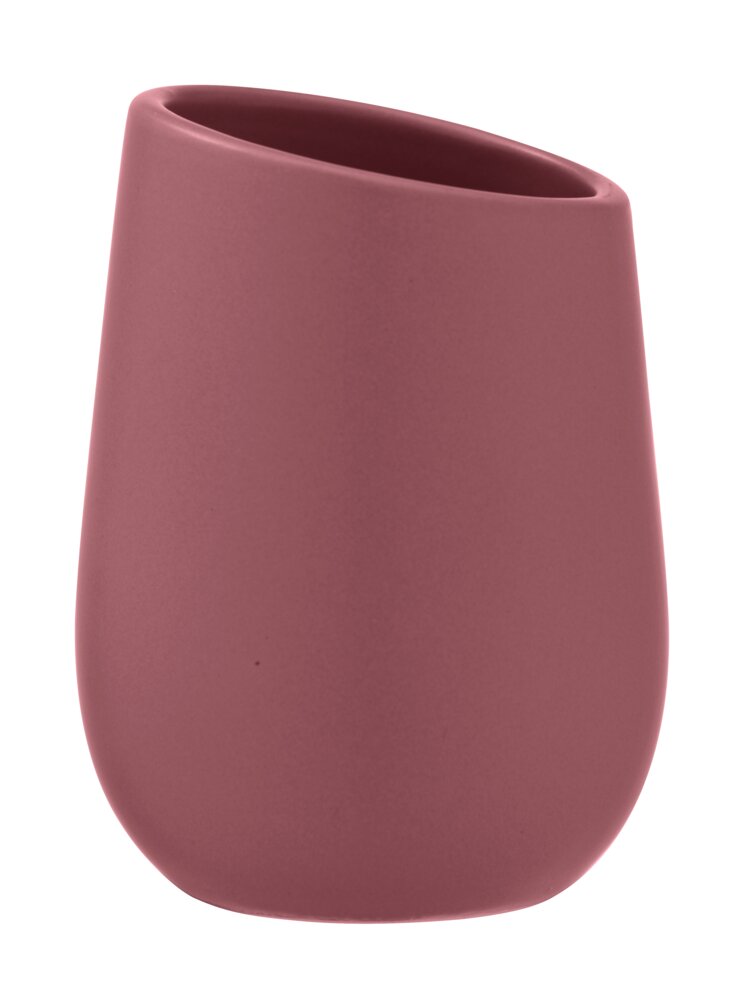 Tandenborstel beker Badi antiek roze keramiek