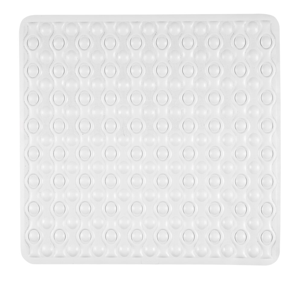 Tapis de douche Rocha blanc  54 x 52 cm