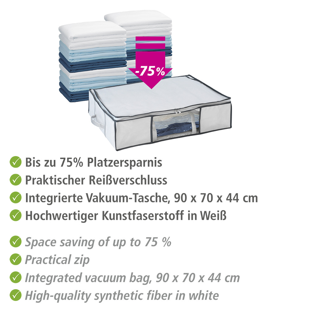 Vakuum Soft Box M  bis zu 75 % Platzersparnis