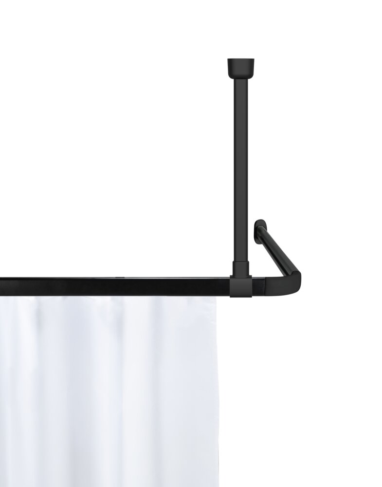 Deckenstütze Mod. JETE Schwarz  58 cm