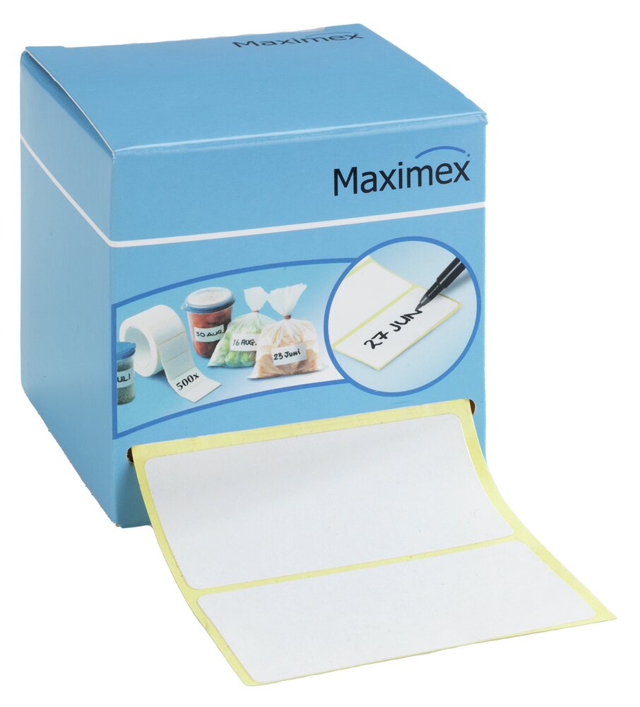 Etiquettes autocollantes+distrib.WENKO2p  distributeur inclus, lot de 2