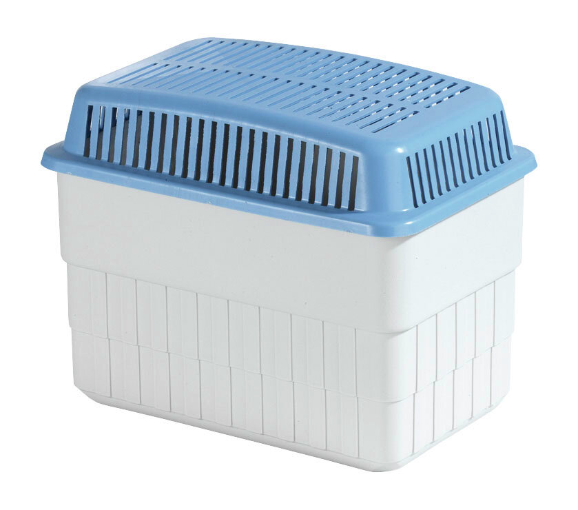 Vochtvreter navulverpakking 4x2 kg, wit, voor kamers tot 160 m³, 20,5x7x12,5 cm