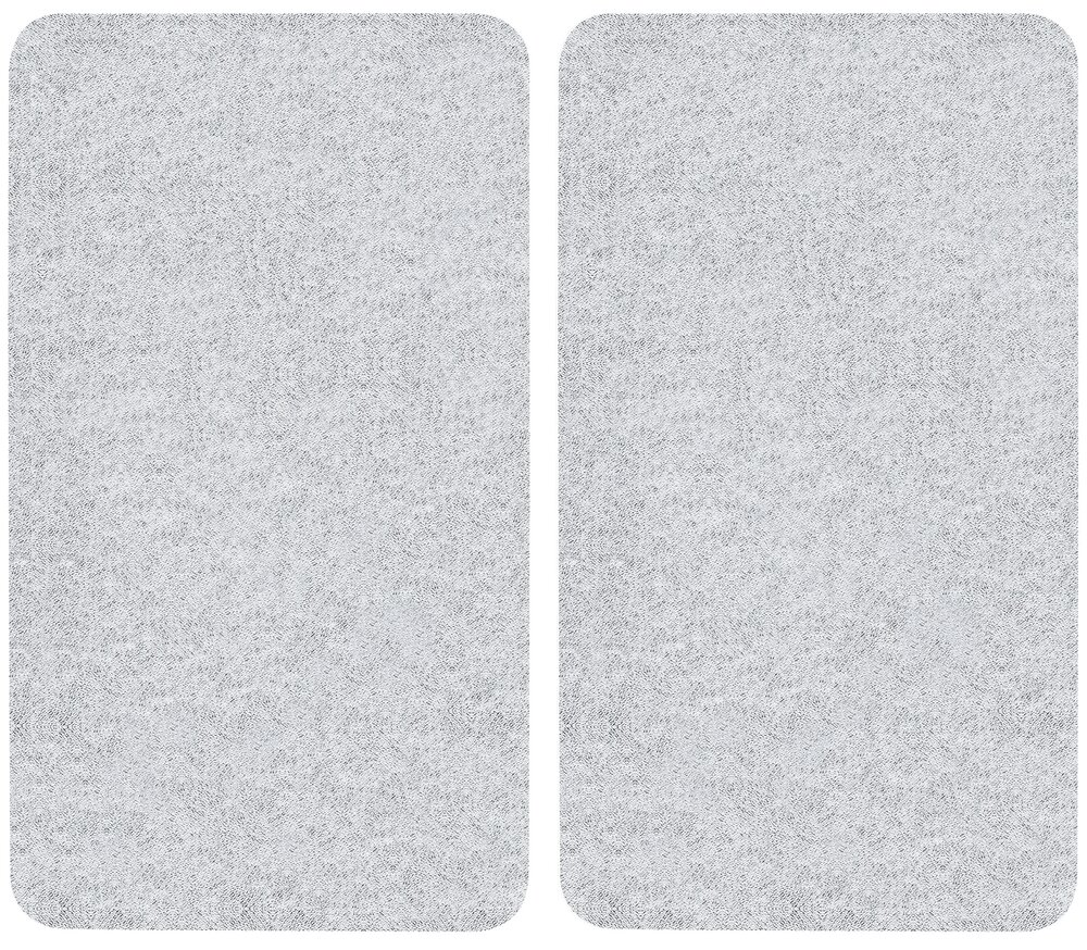 Herdabdeckplatte Universal Mod. Transparent, 2er Set  für alle Herdarten geeignet