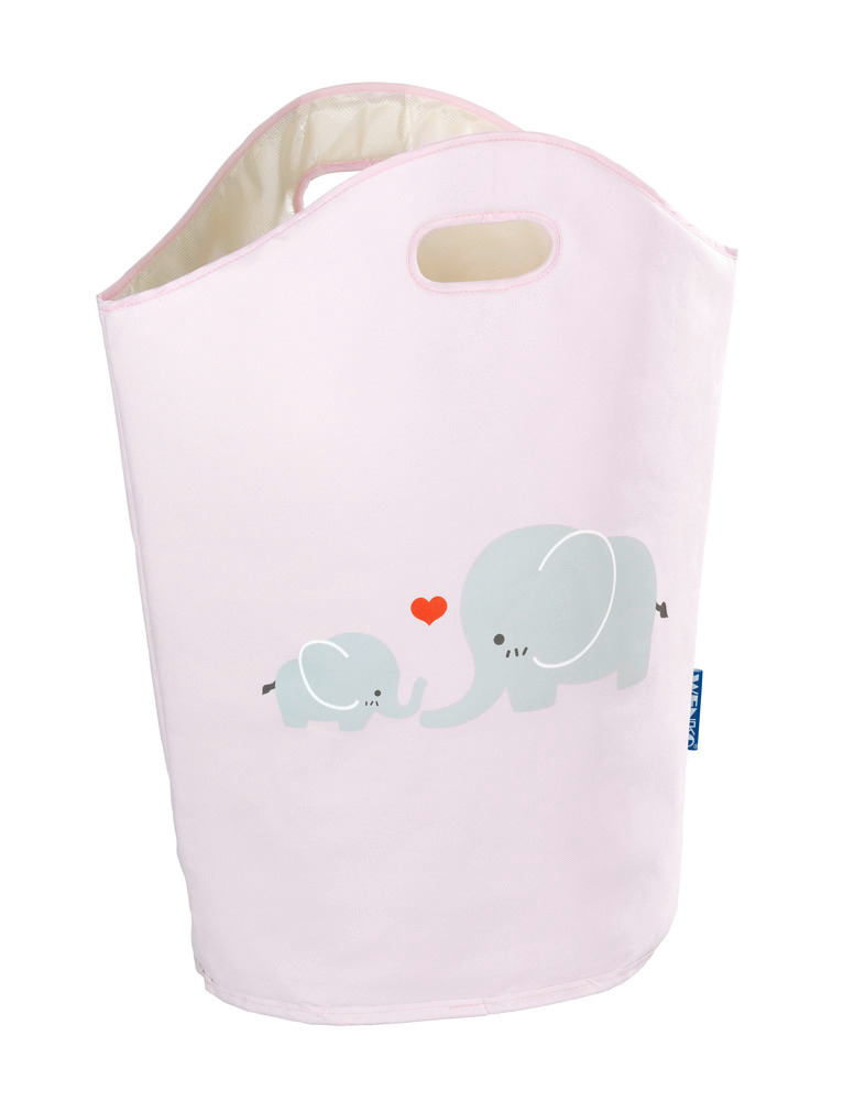 Wäschesammler Kids Elli  Wäschekorb, 24 l, rosa