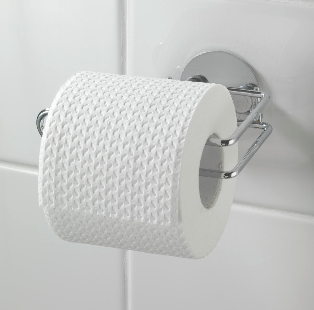 Turbo-Loc® Toilettenpapierrollenhalter  Befestigen ohne bohren