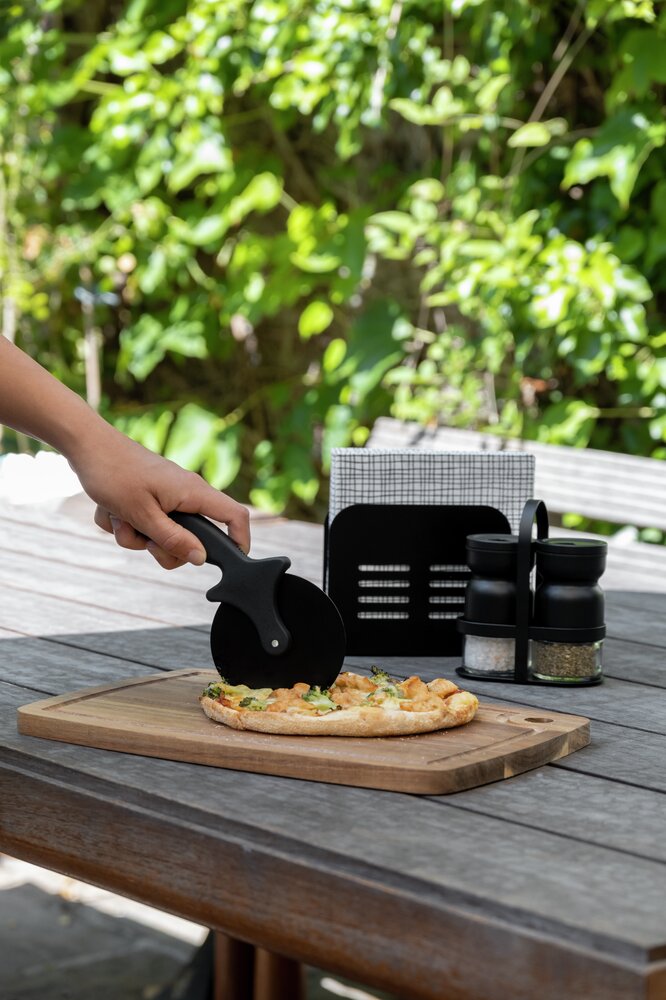 Pizzaschneider Mod. Volo  aus rostfreiem Edelstahl