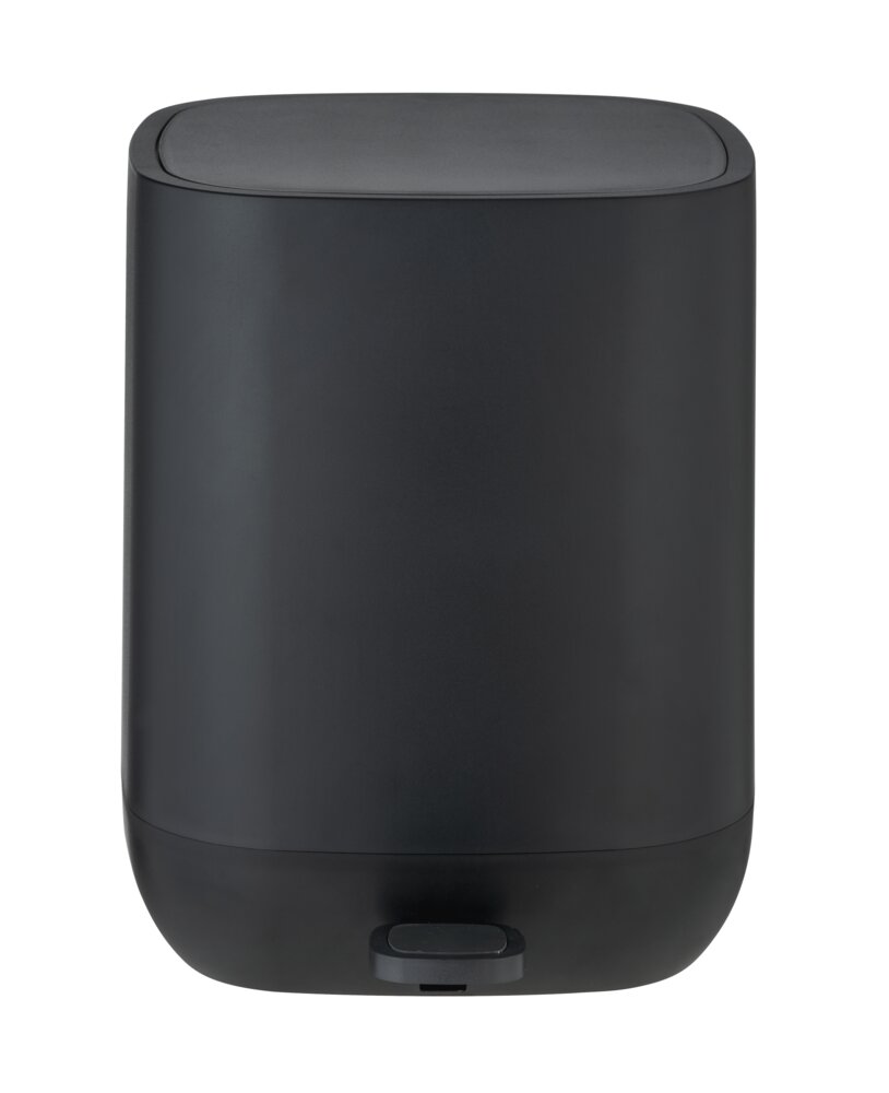 Treteimer Mod. Davos, Schwarz 6,5 L  Kosmetikeimer, Abfalleimer