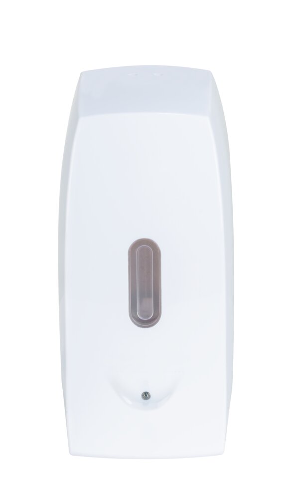 Seifenspender Mod. Tirano, weiß, Kunststoff, 0.5L, 10x20.5x9.5 cm  mit Infrarot-Sensor, tropffrei