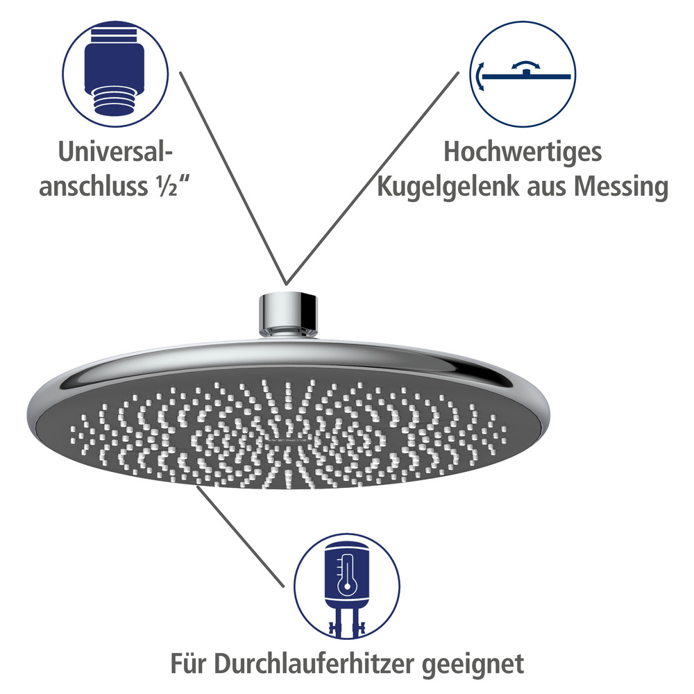 Regenduschkopf Watersaving  Ø 20 cm