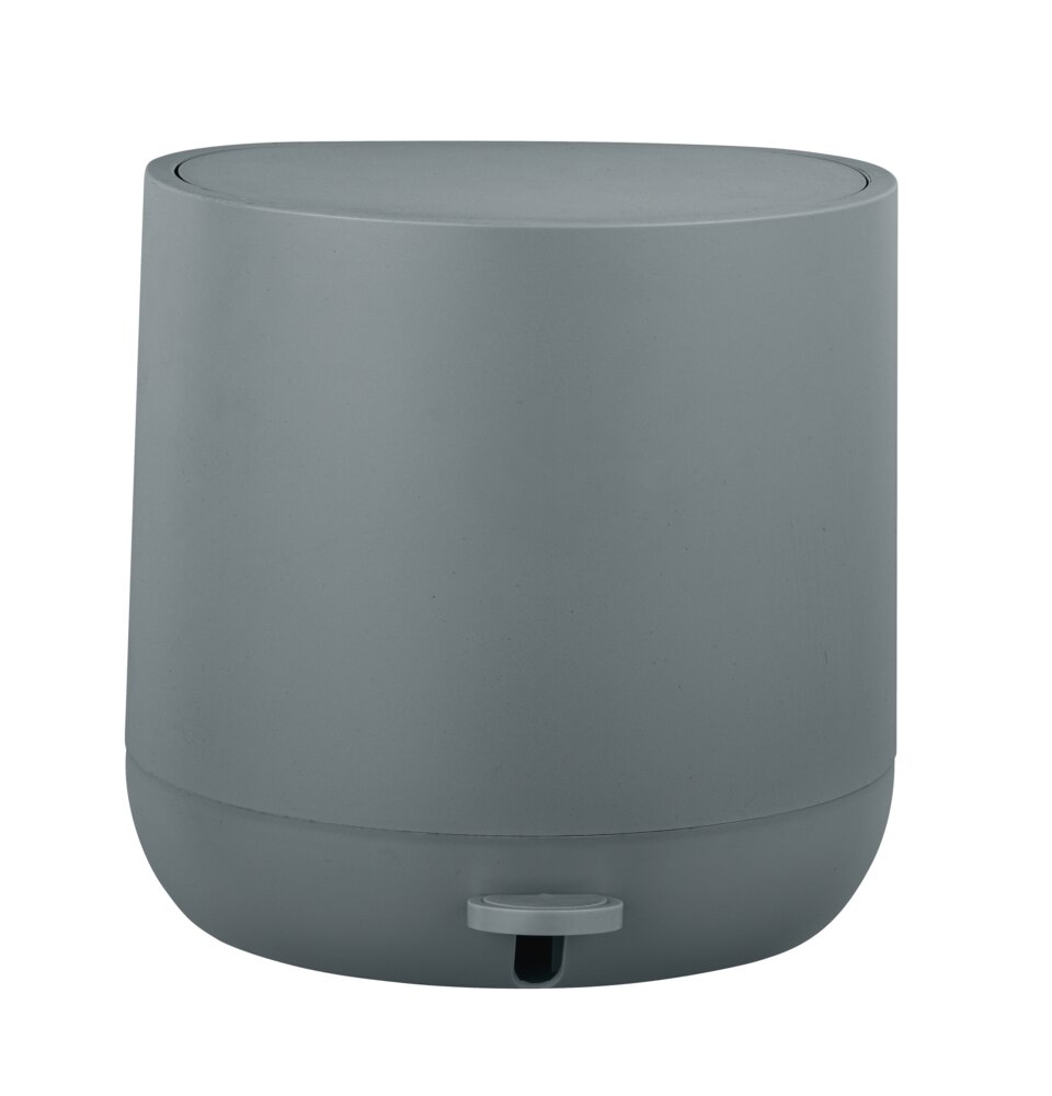 Treteimer Mod. POMINO, Grau  mit Absenkautomatik