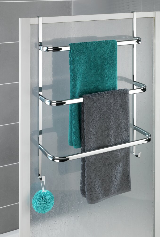 Handtuchhalter Mod. Irpinia Chrom  mit 3 Handtuchstangen