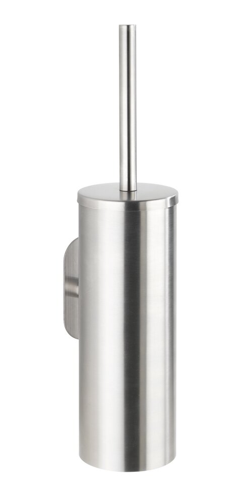 Turbo-Loc® Edelstahl WC-Garnitur Mod. Orea Matt geschlossen  Befestigen ohne Bohren