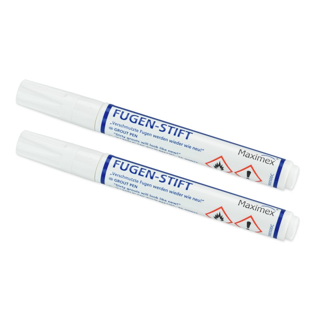 Fugenstift Weiß, 2er Set  einfache Handhabung