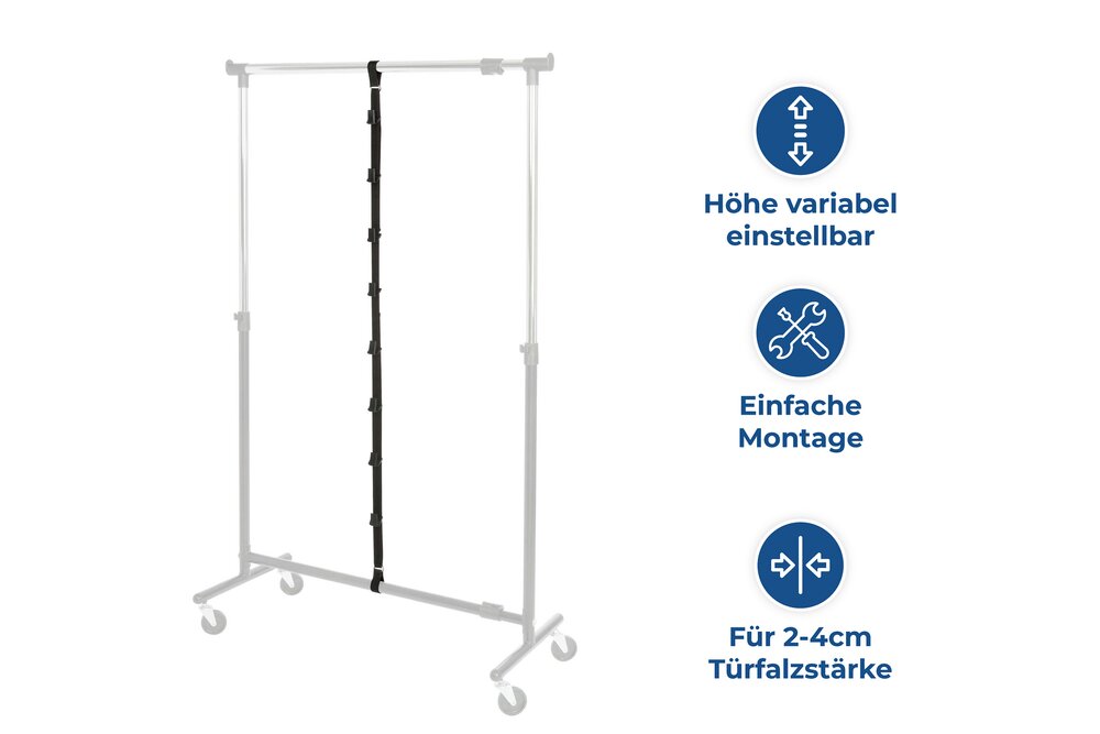 Taschengarderobe 2er Set  für bis zu 16 Taschen