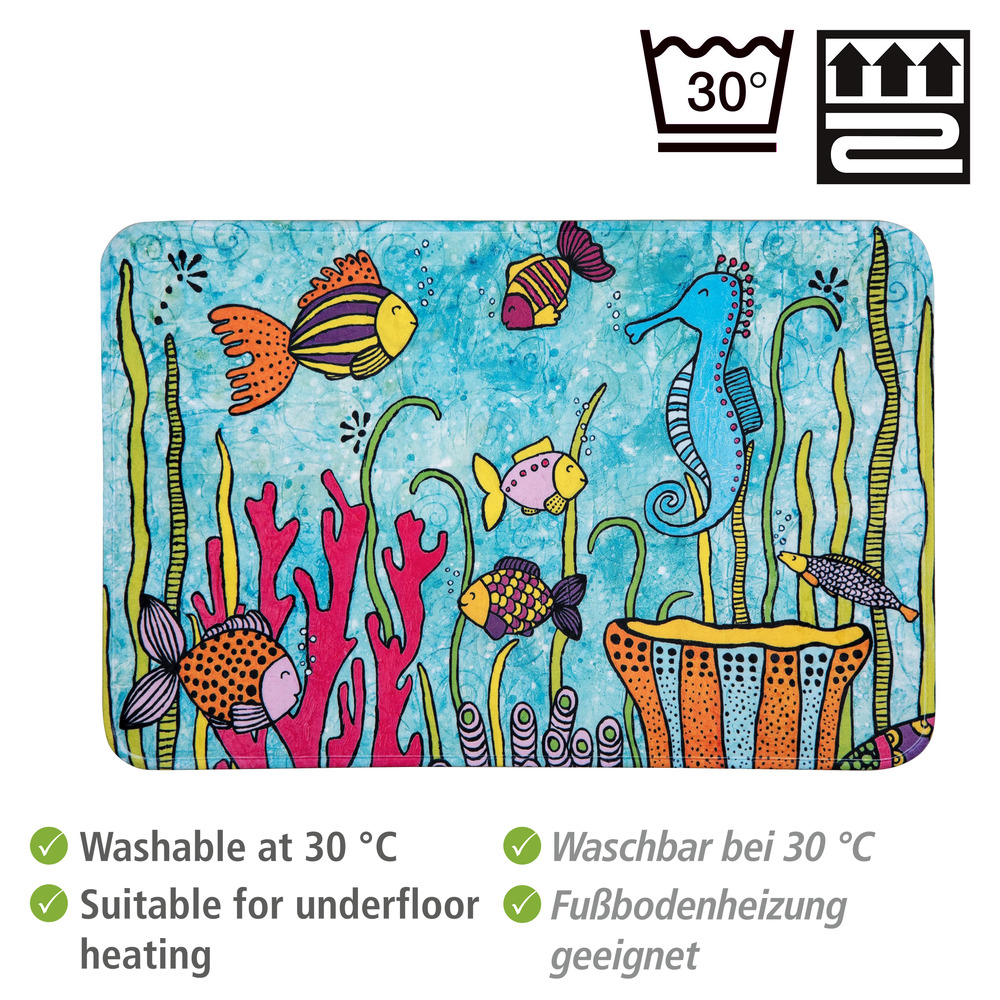 Badematte Rollin'Art Ocean Life  45 x 70 cm