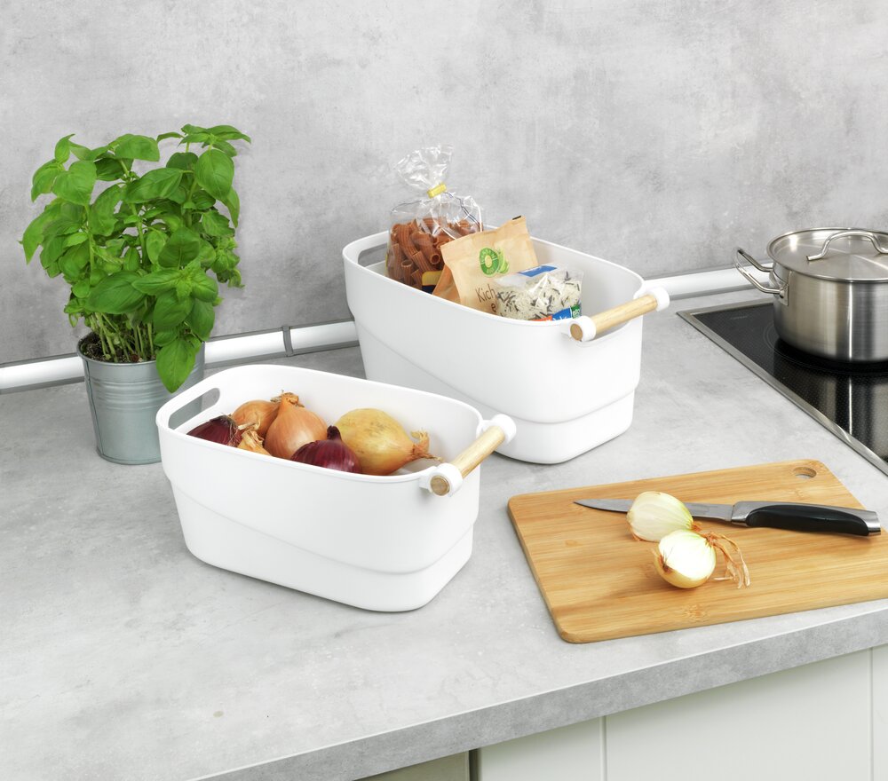 Organizer mit Holzgriff M  Kleinaufbewahrung