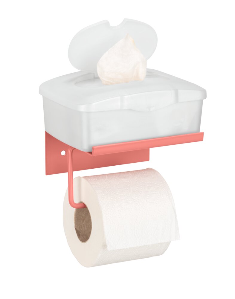 Toilettenpapierhalter Mod. Desulo Coral  mit Ablage