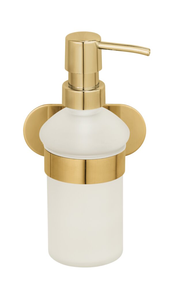 Turbo-Loc® Seifenspender Mod. Orea Gold Matt  Befestigen ohne Bohren