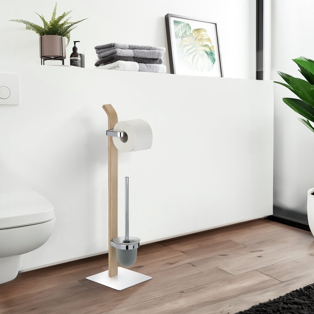 Stand WC-Garnitur Mod. Samona Nature aus Holz