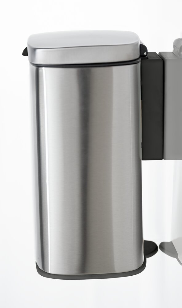 Wand-Kosmetikeimer Mod. Sare Matt 5 L  Easy Close Absenkautomatik