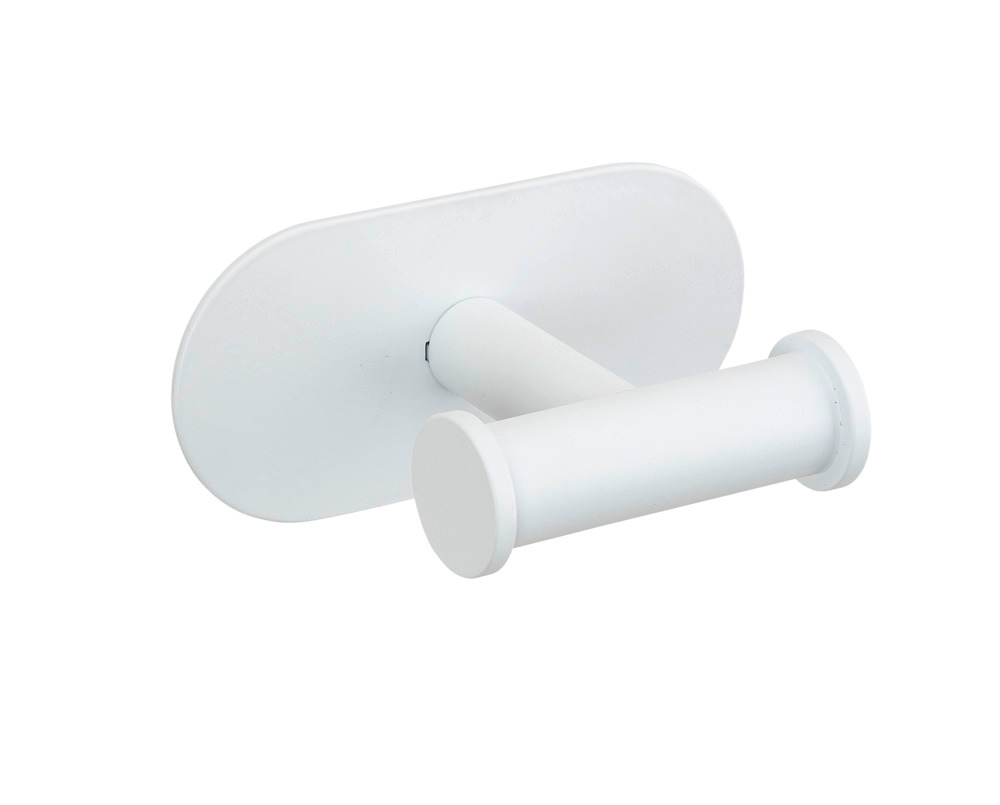 Turbo-Loc® Wandhaken Duo Orea White matt  aus rostfreiem Edelstahl