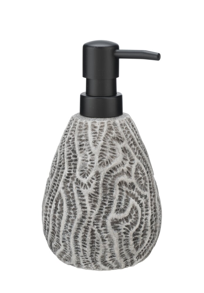 Keramische zeepdispenser Salemi Grijs