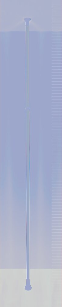 Hauptstange Mod. Herkules Schwarz  verstellbar bis 300 cm