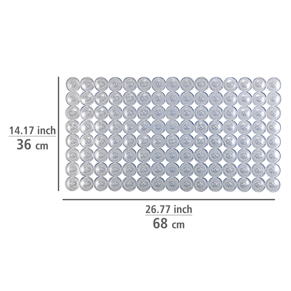 Wanneneinlage Mod. Belem Transparent  67,5 x 36 cm