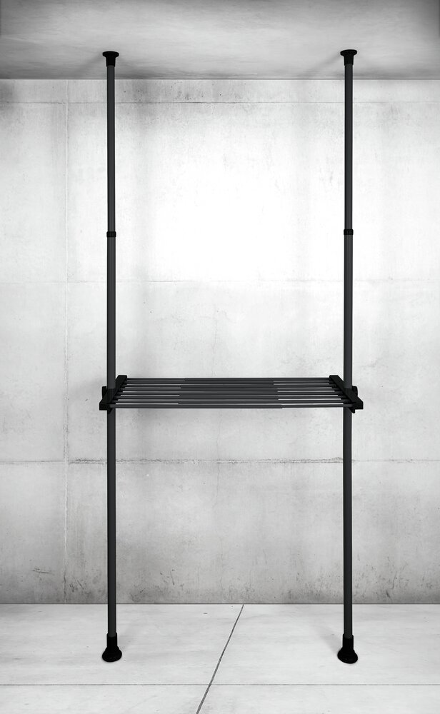 Regalboden Mod. Herkules Schwarz  passend zum Teleskop-System Herkules