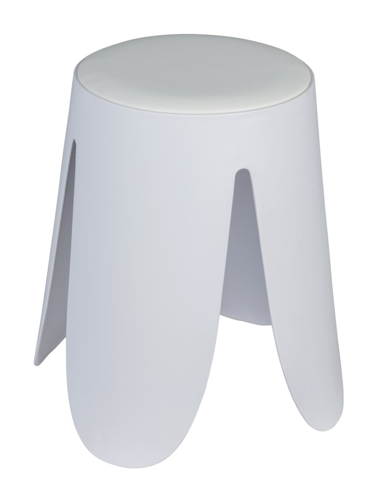 Badhocker Mod. Comiso Weiß matt  belastbar bis 180 kg