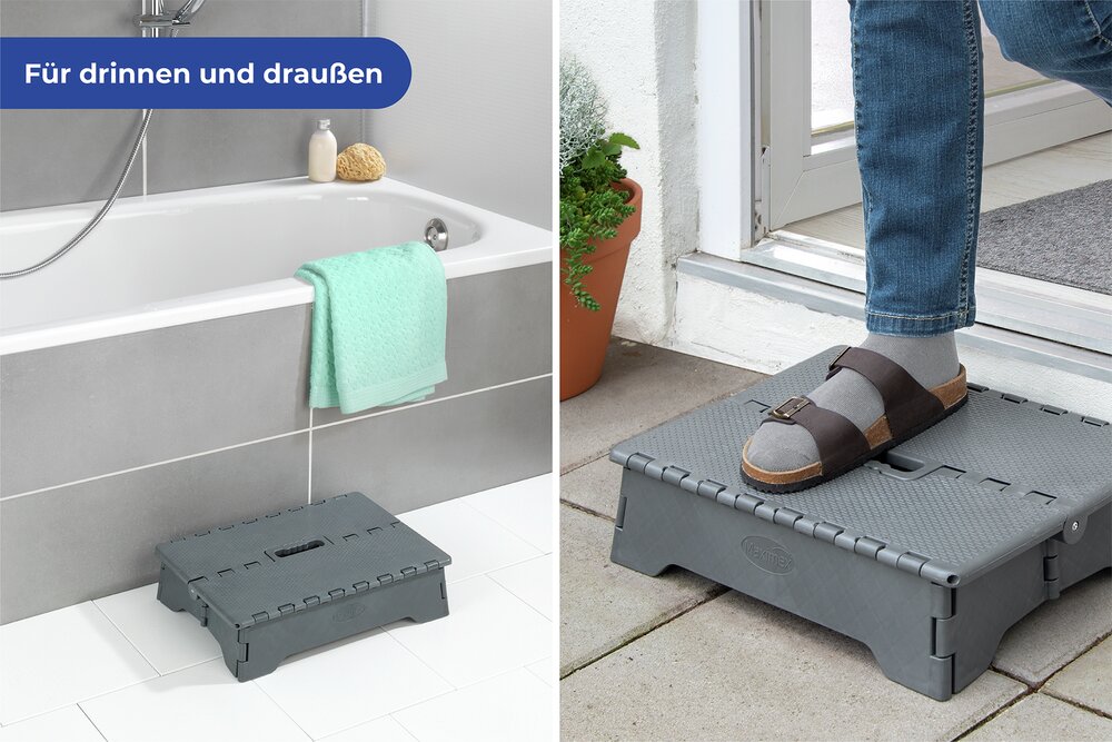 Klapp-Trittstufe Mod. Secura  klappbare Badstufe