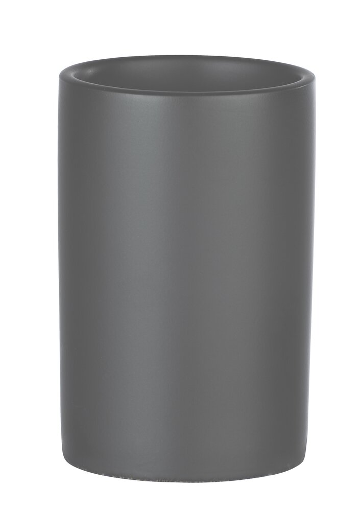 Zahnputzbecher Mod. Polaris Grau matt  Keramik