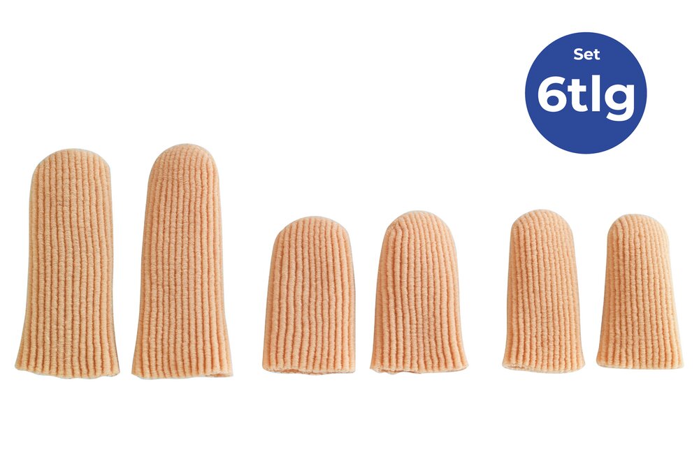 Finger-& Zehenschutz Set Mod. Soft, 6-teilig  zur optimalen Druckentlastung