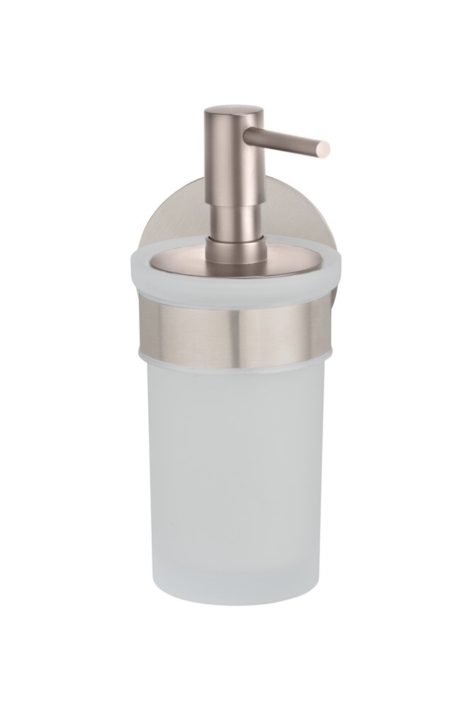 Zeepdispenser Mod. Meleto Zilver Mat