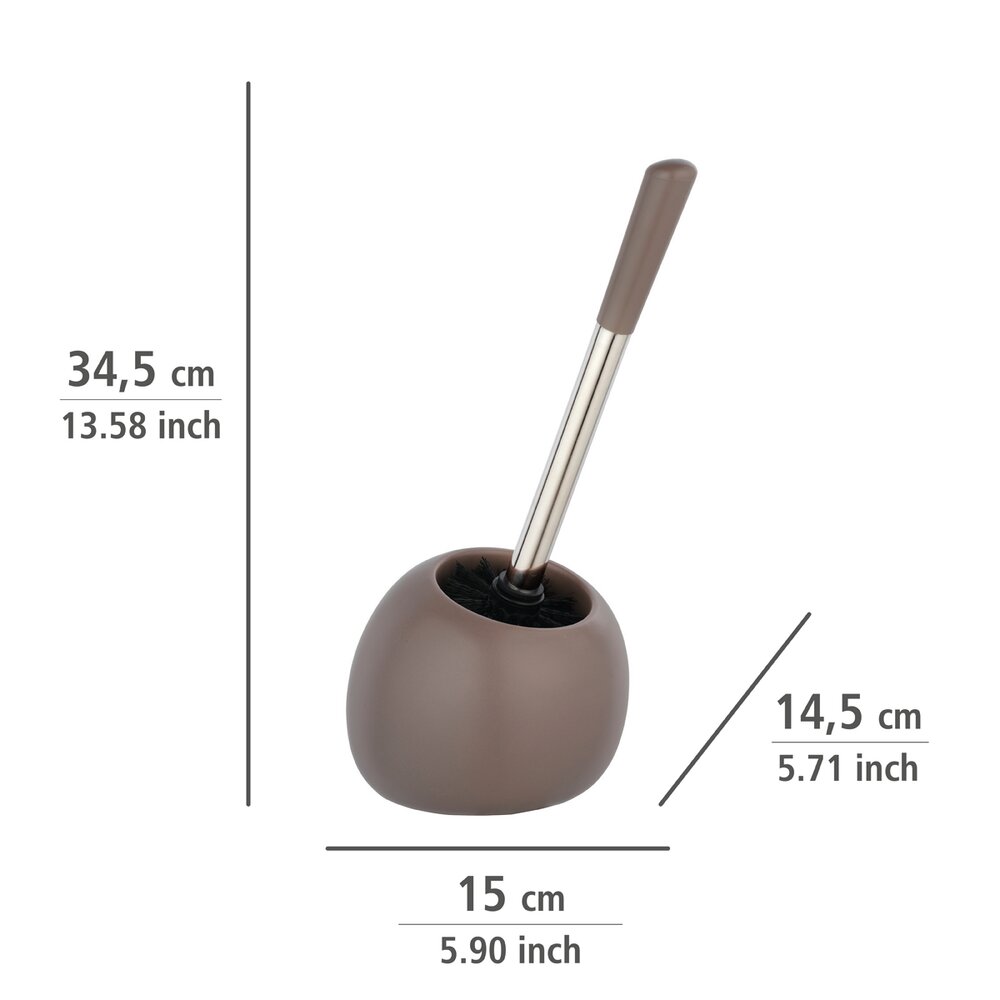 WC-Garnitur Mod. Polaris Taupe matt  Keramik