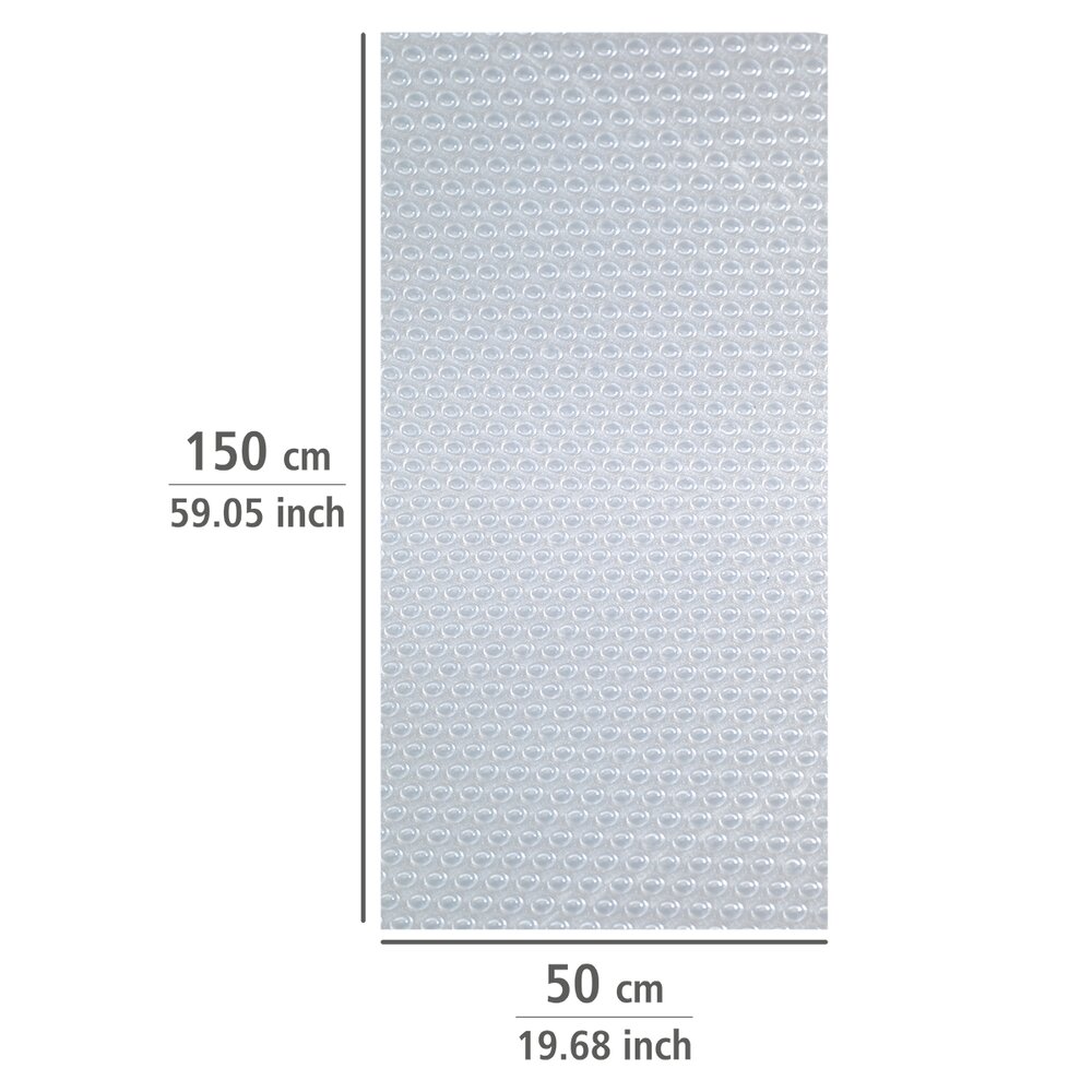 Tapis antidérapant, transparent, EVA, 150x50 cm, lot de 3  insonorisant et découpable
