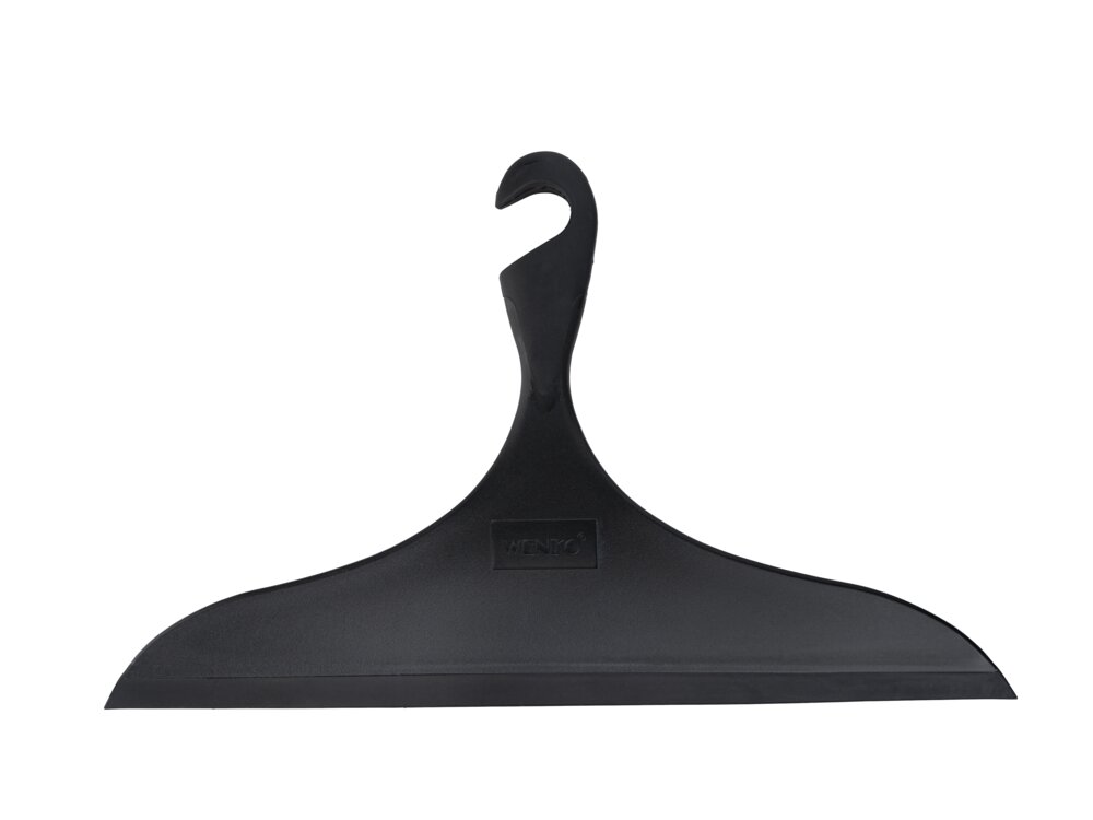 Badezimmerwischer Mod. Loano XXL Schwarz  mit Haken