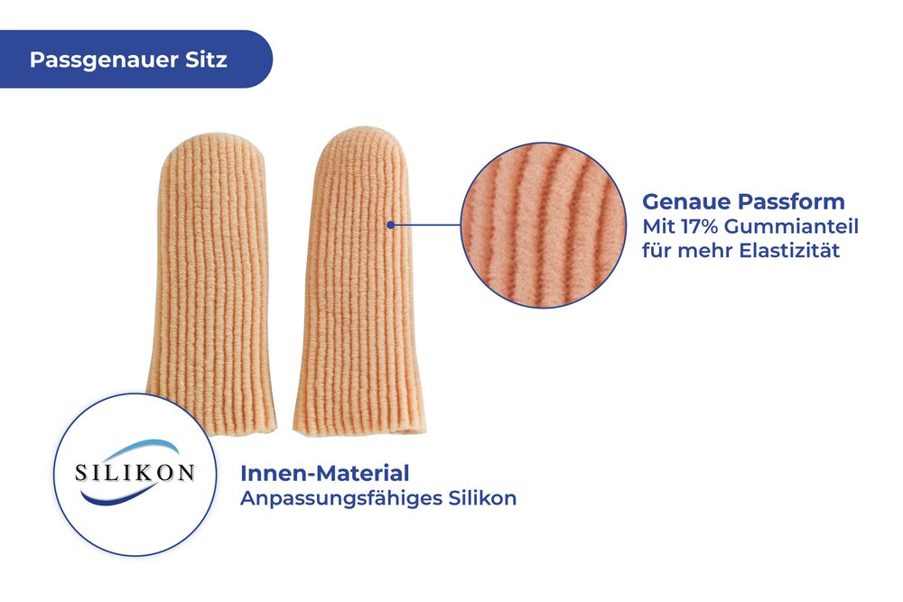 Finger-& Zehenschutz Set Mod. Soft, 6-teilig  zur optimalen Druckentlastung