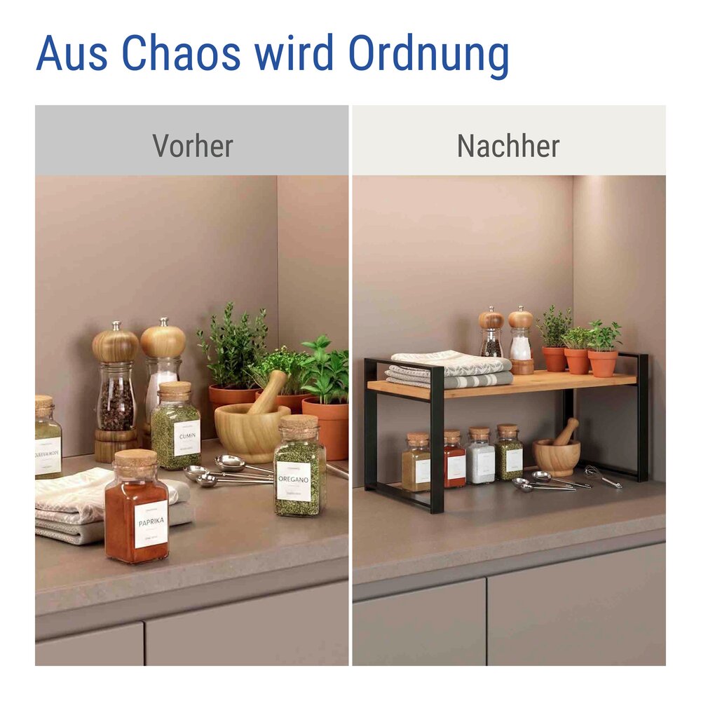 Küchenregal Mod. Lou  1 Ablage