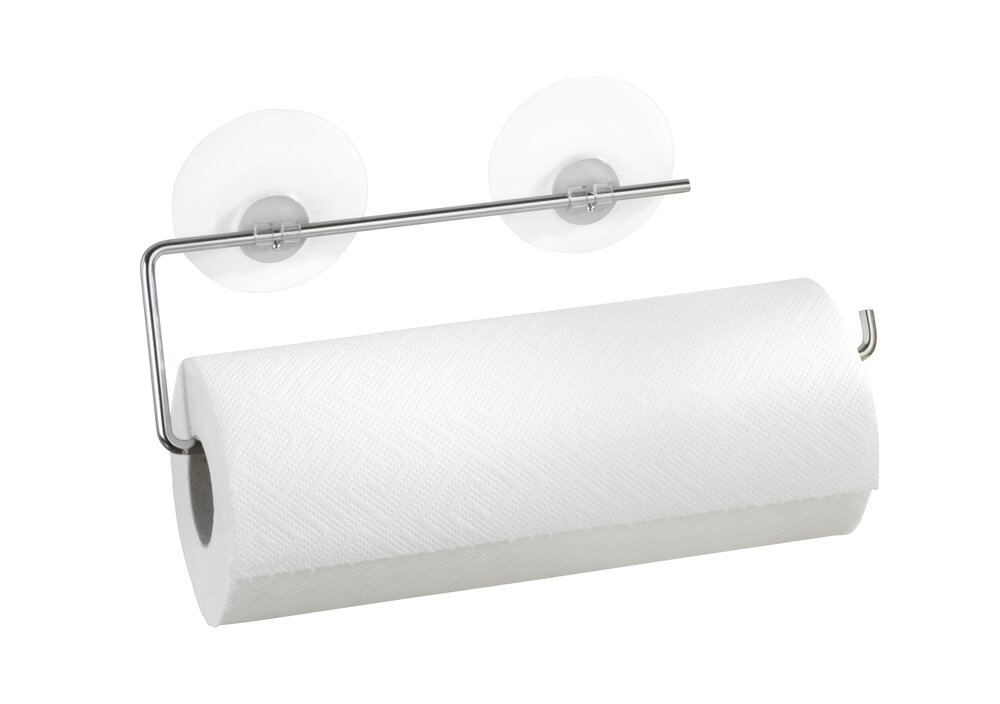 Static-Loc® Küchenrollenhalter Chrom Befestigen ohne bohren