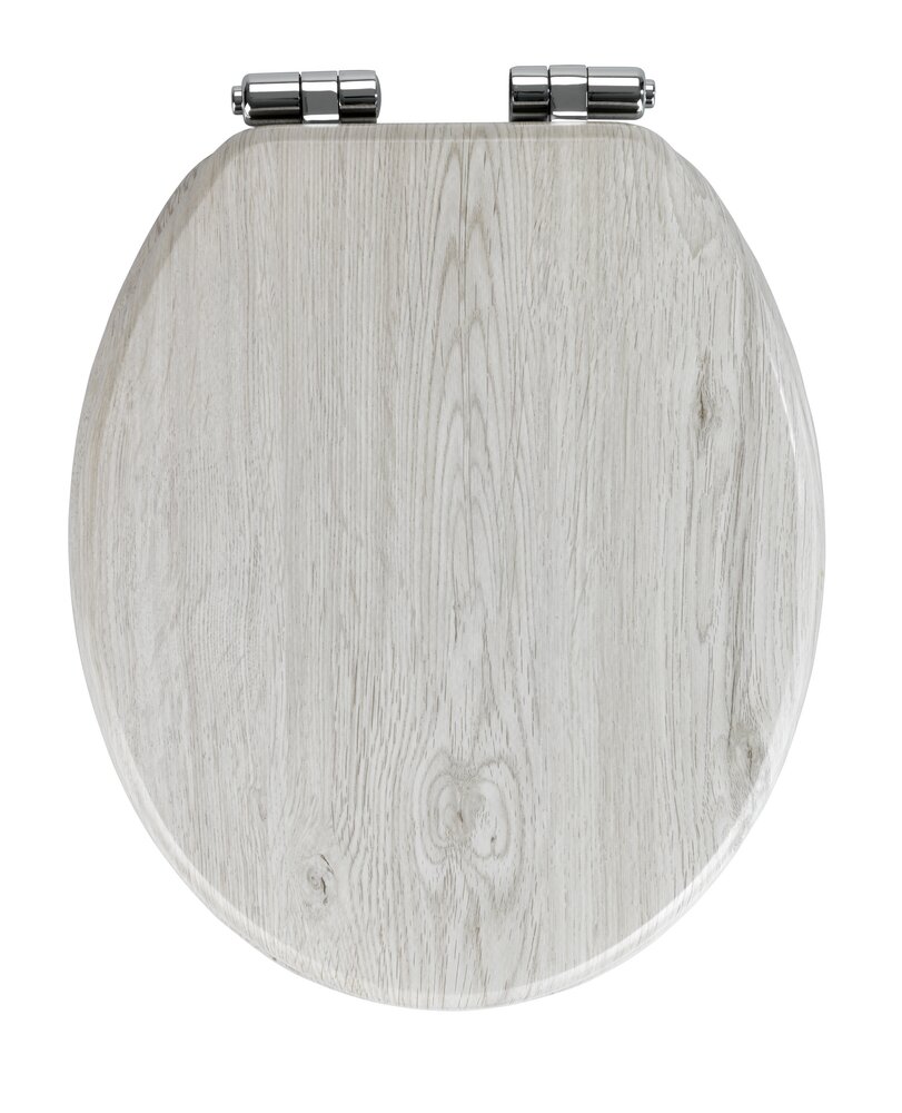 WC-zitting eik grijs