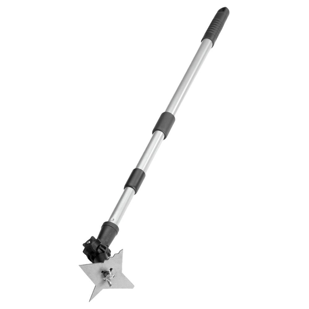 Grattoir à joints 4 dents avec manche télescopique  avec 4 dents différentes