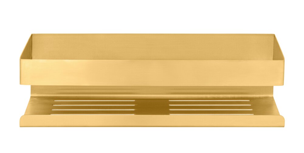 Turbo-Loc® Wandablage Mod. Genova Gold Matt