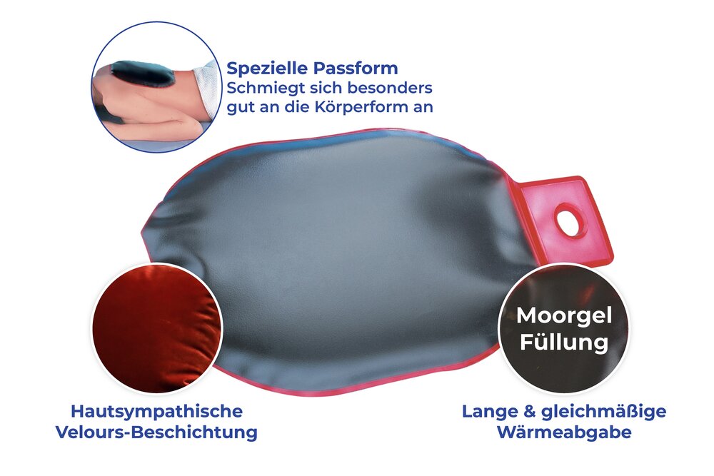 Moorwärmflasche Mod. Exquisit  Wärmflasche