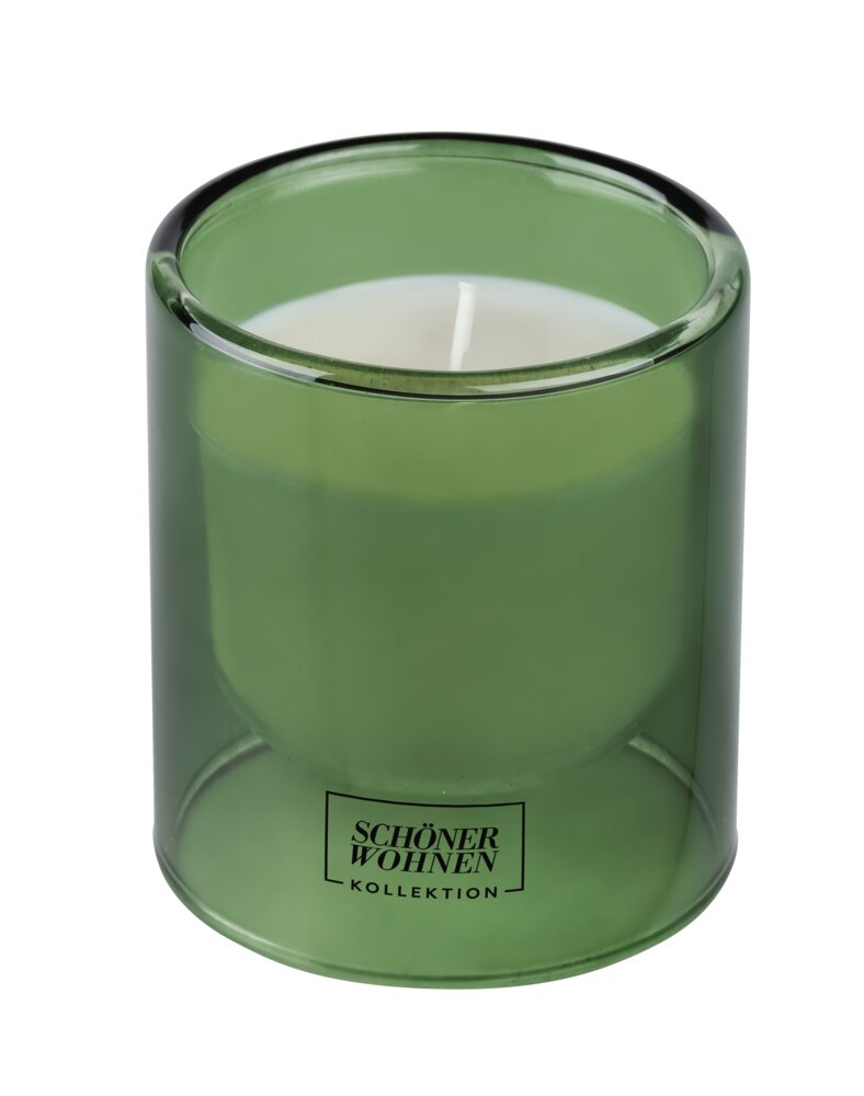 SCHÖNER WOHNEN-KOLLEKTION Duftkerze Mod.  Basil S  Brenndauer 20 - 25 Stunden